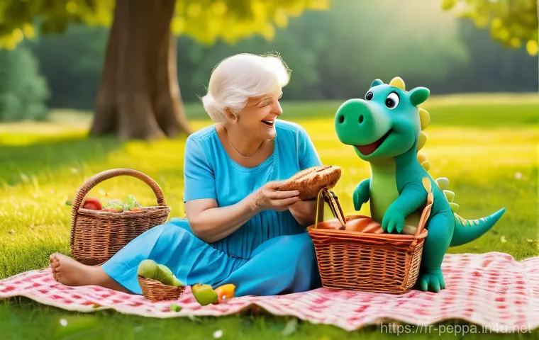 페파피그 캐릭터별 성격 특징 - **George Pig and His Beloved Dinosaur:** A shy and imaginative George Pig, wearing his light blue sh...